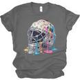 Baseball Catcher Mask Ice Cream Dripping Baseball Boys Unisex Jersey T-Shirt