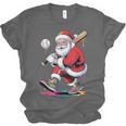 Baseball Christmas Santa Claus Batter Baseball Drip Unisex Jersey T-Shirt Baseball Christmas Santa Claus Batter Baseball Drip Unisex Jersey T-Shirt