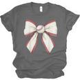 Baseball Coquette Bow Cute Baseball Game Unisex Jersey T-Shirt