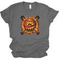 Baseball Drip Angry Lava Slime Ball Graphic Unisex Jersey T-Shirt