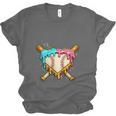 Baseball Drip For Boys Ice Cream Dripping Baseball Sport Unisex Jersey T-Shirt Baseball Drip For Boys Ice Cream Dripping Baseball Sport Unisex Jersey T-Shirt