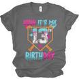 Baseball Drip Bruh It's My 13th Birthday Boy Ice Cream Drip Unisex Jersey T-Shirt