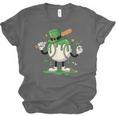 Baseball Drip Ice Cream Boys Kids Shamrock St Patricks Day Unisex Jersey T-Shirt Baseball Drip Ice Cream Boys Kids Shamrock St Patricks Day Unisex Jersey T-Shirt