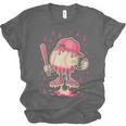 Baseball Drip Ice Cream Breast Cancer Awareness Boys & Girls Unisex Jersey T-Shirt Baseball Drip Ice Cream Breast Cancer Awareness Boys & Girls Unisex Jersey T-Shirt