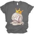 Baseball Drip Ice Cream Crown Melt Graphic Unisex Jersey T-Shirt Baseball Drip Ice Cream Crown Melt Graphic Unisex Jersey T-Shirt