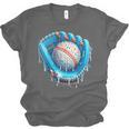 Baseball Drip Ice Cream Glove With Sprinkles Ball Boys Youth Unisex Jersey T-Shirt Baseball Drip Ice Cream Glove With Sprinkles Ball Boys Youth Unisex Jersey T-Shirt