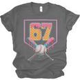 Baseball Drip Number 67 Fun Six Seven 6 7 Meme Unisex Jersey T-Shirt Baseball Drip Number 67 Fun Six Seven 6 7 Meme Unisex Jersey T-Shirt