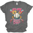 Baseball Drip Number 67 Player Sport For Men Women Kids Unisex Jersey T-Shirt Baseball Drip Number 67 Player Sport For Men Women Kids Unisex Jersey T-Shirt