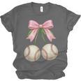 Baseball Girls Women Coquette Pink Bow Baseball Unisex Jersey T-Shirt Baseball Girls Women Coquette Pink Bow Baseball Unisex Jersey T-Shirt