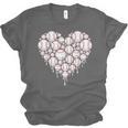Baseball Heart Drip Valentine's Day Baseball Lover Boys Men Unisex Jersey T-Shirt Baseball Heart Drip Valentine's Day Baseball Lover Boys Men Unisex Jersey T-Shirt