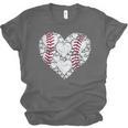 Baseball Heart Love Game Sports Fan Game Day Unisex Jersey T-Shirt