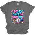 Baseball Ice Cream Drip 100 Days Of School Student Teacher Unisex Jersey T-Shirt