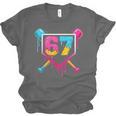 Baseball Ice Cream Drip 67 Meme Six Seven 67th Birthday Unisex Jersey T-Shirt Baseball Ice Cream Drip 67 Meme Six Seven 67th Birthday Unisex Jersey T-Shirt
