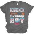 Baseball Ice Cream Drip Bonus Mom Of The Birthday Boy Unisex Jersey T-Shirt