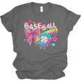 Baseball Ice Cream Drip Coquette Women Girls Mom Mama Unisex Jersey T-Shirt