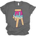 Baseball Ice Cream Drip Home Plate Glove Respect Drip 2 Side Unisex Jersey T-Shirt Baseball Ice Cream Drip Home Plate Glove Respect Drip 2 Side Unisex Jersey T-Shirt