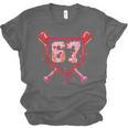 Baseball Ice Cream Drip Number 67 Meme Valentine Couple Love Unisex Jersey T-Shirt Baseball Ice Cream Drip Number 67 Meme Valentine Couple Love Unisex Jersey T-Shirt