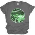 Baseball Irish Shamrock Lucky Clover St Patricks Day Boys Unisex Jersey T-Shirt Baseball Irish Shamrock Lucky Clover St Patricks Day Boys Unisex Jersey T-Shirt