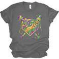 Baseball Mardi Gras Home Plate Ice Cream Drip Carnival Mask Unisex Jersey T-Shirt Baseball Mardi Gras Home Plate Ice Cream Drip Carnival Mask Unisex Jersey T-Shirt