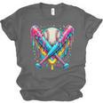 Baseball Player Ice Cream Drip Unisex Jersey T-Shirt