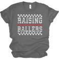 Baseball Player Raising Ballers Game Day Respect The Drip Unisex Jersey T-Shirt
