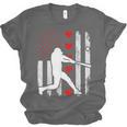 Baseball Silhouette Heart USA Flag Hearts American Boys Kids Unisex Jersey T-Shirt Baseball Silhouette Heart USA Flag Hearts American Boys Kids Unisex Jersey T-Shirt