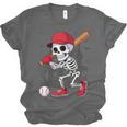 Baseball Skeleton Halloween Playing Unisex Jersey T-Shirt Baseball Skeleton Halloween Playing Unisex Jersey T-Shirt