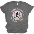 Birthday Baseball Lover 64 Years Old Awesome Since 1962 Unisex Jersey T-Shirt Birthday Baseball Lover 64 Years Old Awesome Since 1962 Unisex Jersey T-Shirt