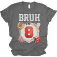 Bruh I'm 8 Baseball 8th Birthday Sports 8 Year Old Boy Unisex Jersey T-Shirt Bruh I'm 8 Baseball 8th Birthday Sports 8 Year Old Boy Unisex Jersey T-Shirt