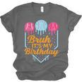 Bruh It's My Birthday Ice Cream Drip Baseball Birthday Unisex Jersey T-Shirt