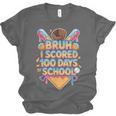 Bruh I Scored 100 Days Of School Baseball Ice Cream Drip Tee Unisex Jersey T-Shirt Bruh I Scored 100 Days Of School Baseball Ice Cream Drip Tee Unisex Jersey T-Shirt