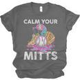 Calm Your Mitts Baseball Ice Cream Drip Crossed Bats Sport Unisex Jersey T-Shirt Calm Your Mitts Baseball Ice Cream Drip Crossed Bats Sport Unisex Jersey T-Shirt