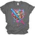 Camo Baseball Heart Drip Valentine Baseball Icecream Boys Unisex Jersey T-Shirt Camo Baseball Heart Drip Valentine Baseball Icecream Boys Unisex Jersey T-Shirt
