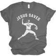 Christian Jesus Saves Baseball Pitcher Heaven 01 Sports Unisex Jersey T-Shirt Christian Jesus Saves Baseball Pitcher Heaven 01 Sports Unisex Jersey T-Shirt