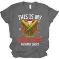 My Christmas Baseball Pajama Helmet Santa Xmas Men Boys Unisex Jersey T-Shirt
