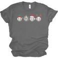 Christmas Baseball Player X-Mas Balls Unisex Jersey T-Shirt