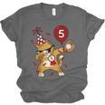 Dabbing Cool Cat Baseball 5th Birthday Unisex Jersey T-Shirt Dabbing Cool Cat Baseball 5th Birthday Unisex Jersey T-Shirt