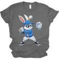 Dripping Drip Baseball Rabbit Bunny Easter Men Boy Kid Unisex Jersey T-Shirt