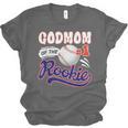 GodMom Rookie Of Year 1st Birthday Baseball Theme Matching Unisex Jersey T-Shirt