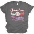 Grandparent Grandma Of The 1 Rookie Baseball Unisex Jersey T-Shirt