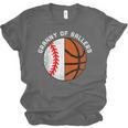 Granny Of Ballers Baseball Basketball Grandma Granny Unisex Jersey T-Shirt