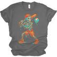 Halloween Baseball Skeleton Ice Cream Drip Baseball Boys Kid Unisex Jersey T-Shirt Halloween Baseball Skeleton Ice Cream Drip Baseball Boys Kid Unisex Jersey T-Shirt