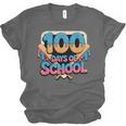 Happy 100 Days Of School Baseball Drip For Kids Teachers Unisex Jersey T-Shirt Happy 100 Days Of School Baseball Drip For Kids Teachers Unisex Jersey T-Shirt