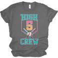 Hi 5 Birthday Party Decorations For Boy Baseball Drip 5th Unisex Jersey T-Shirt Hi 5 Birthday Party Decorations For Boy Baseball Drip 5th Unisex Jersey T-Shirt