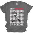 I Hit 100 Days Of School Baseball 100th Day Boys Kids Unisex Jersey T-Shirt