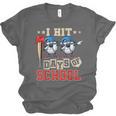 I Hit 100 Days Of School Baseball Kids Boy Teacher 100th Day Unisex Jersey T-Shirt I Hit 100 Days Of School Baseball Kids Boy Teacher 100th Day Unisex Jersey T-Shirt