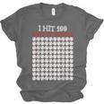 I Hit 100 Days Of School Baseball Lover Teacher Student Unisex Jersey T-Shirt I Hit 100 Days Of School Baseball Lover Teacher Student Unisex Jersey T-Shirt