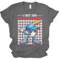 I Hit 100 Days Of School Baseball Player Kids Boys Son Unisex Jersey T-Shirt I Hit 100 Days Of School Baseball Player Kids Boys Son Unisex Jersey T-Shirt