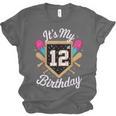 It's My 12th Birthday Baseball Fan Celebration Unisex Jersey T-Shirt It's My 12th Birthday Baseball Fan Celebration Unisex Jersey T-Shirt