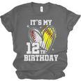 It's My 12th Birthday Baseball Softball Heart 12 Year Old Unisex Jersey T-Shirt It's My 12th Birthday Baseball Softball Heart 12 Year Old Unisex Jersey T-Shirt